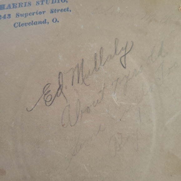 Antique Vintage Framed Child Portrait ~ Cleveland, OH ~ Gallery Wall ~ See Notes - Picture 5 of 16